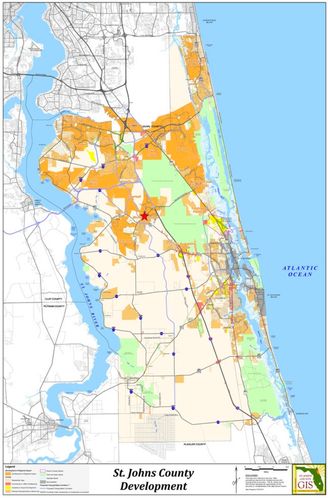 Lot 4-1 - Pacetti Road / Entrance to WGV King and Bear Community: Pacetti Rd, Flagler Beach, FL, 32136